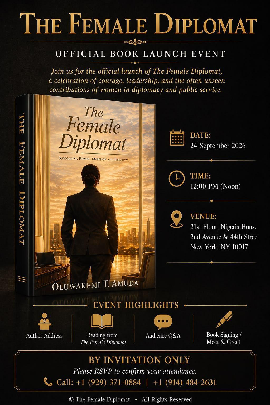 Book Launch of The Female Diplomat
