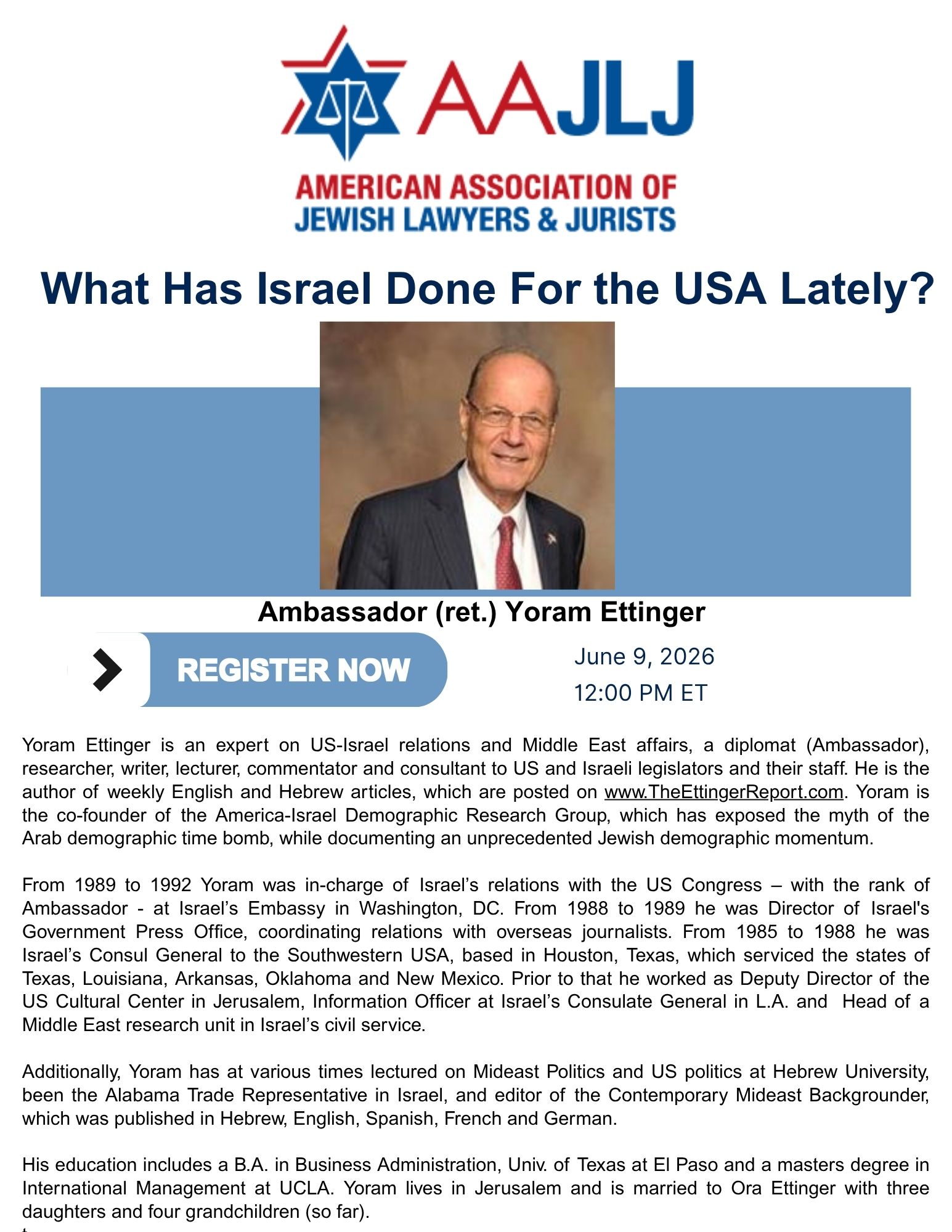 What Has Israel Done for the USA Lately?