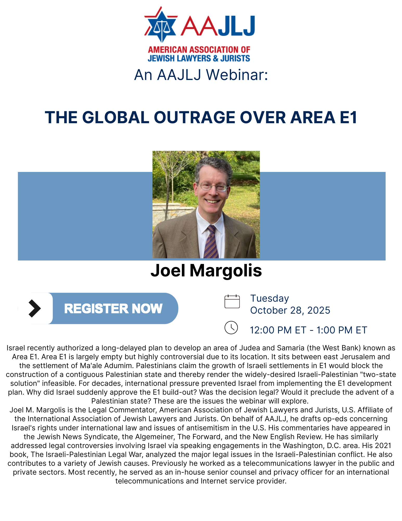Global Outrage Over Area E1